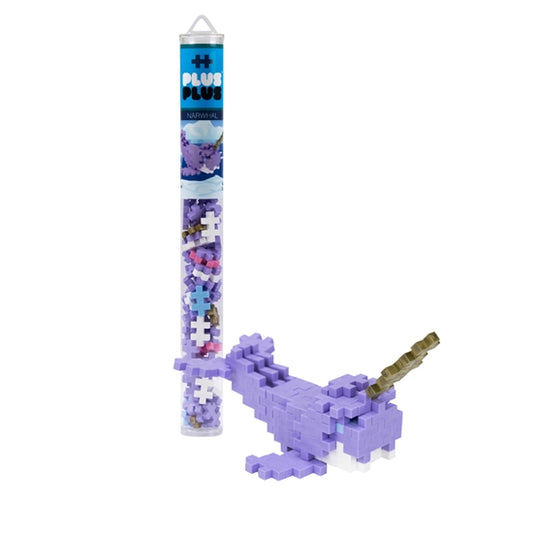 Narwhal 70pc Building Block Tube