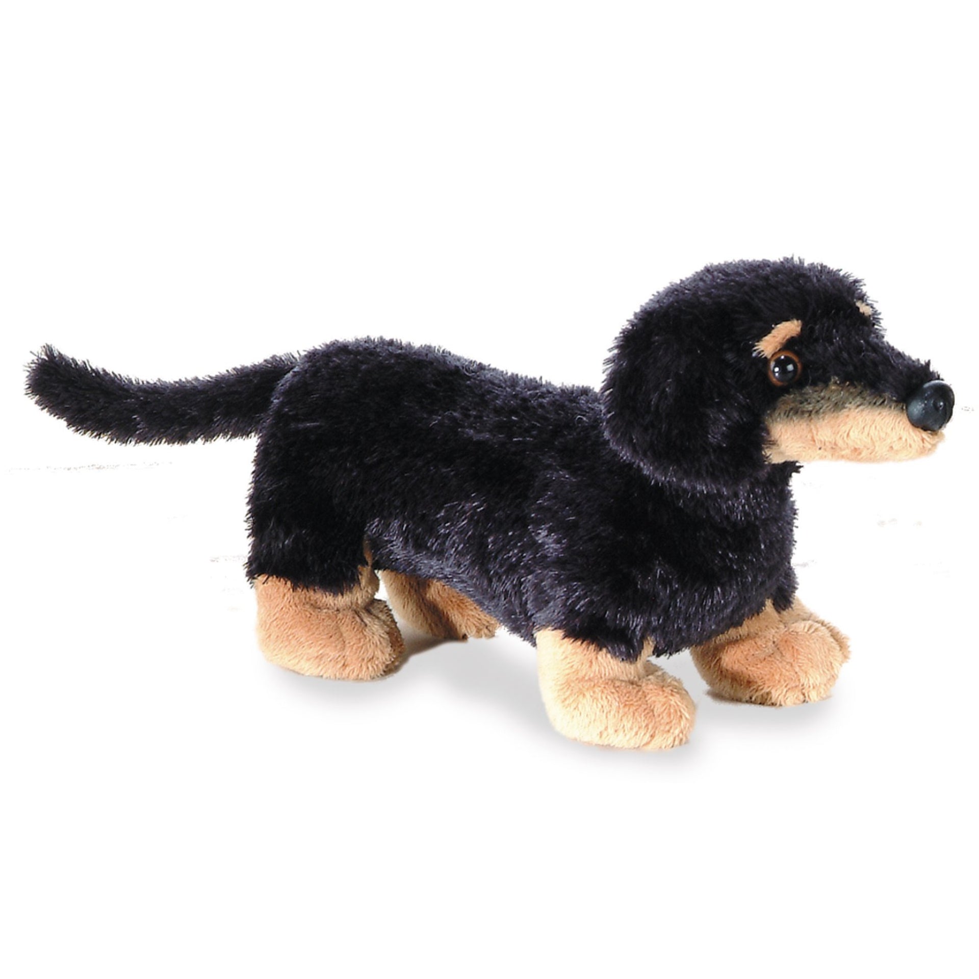 Derika the Dachshund, 12 Inch (Not Including Tail Measurement!) Stuffed  Animal Plush Weenie Dog