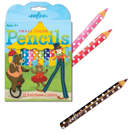 12 Small Color Pencils