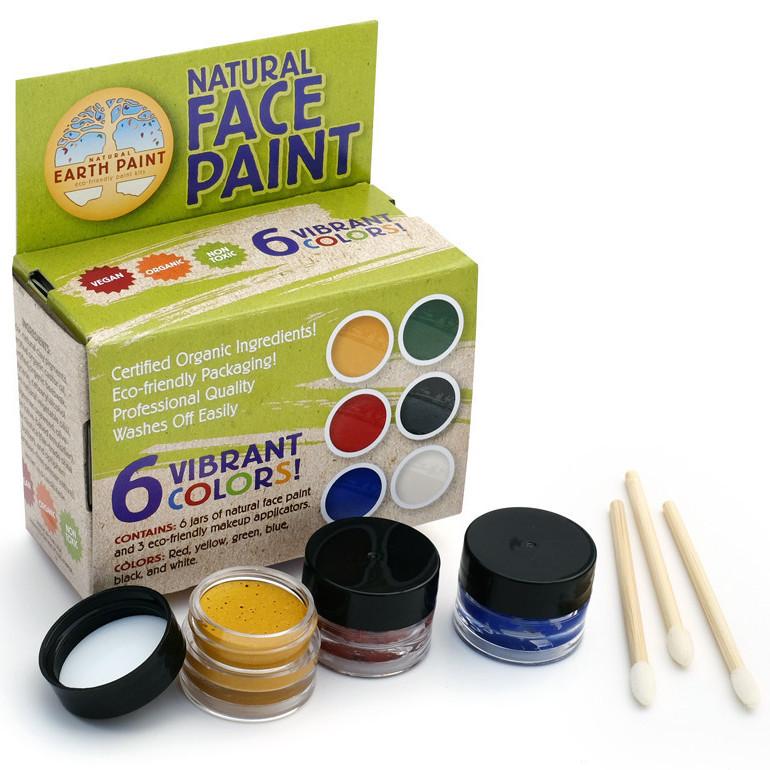 Natural Earth Paint Eco Makeup Applicator Set