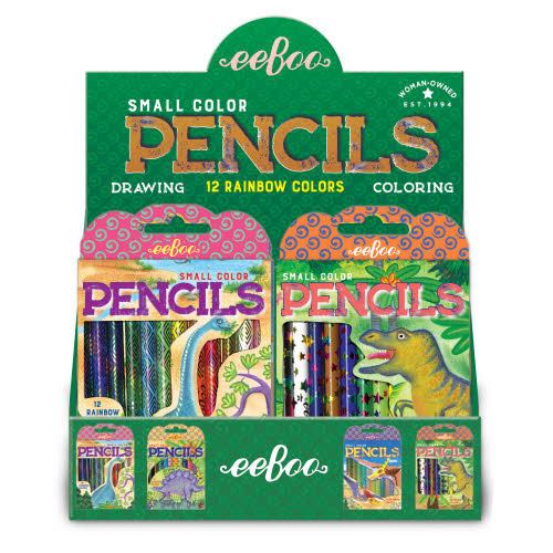 Rainbow Mini Pencils (Set of 12)