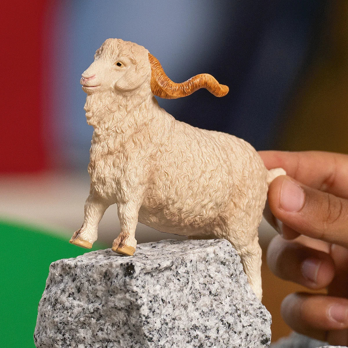 Angora Goat 3" Figure