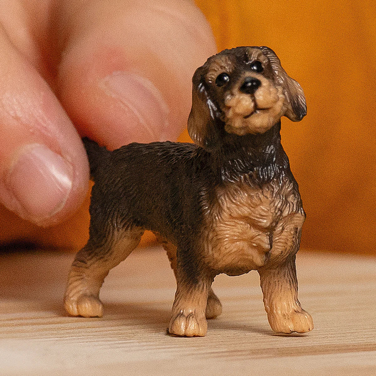 Wire-Haired Dachshund 3" Figure