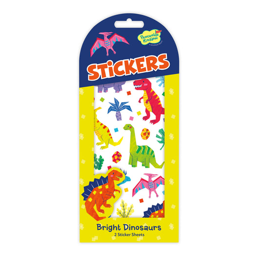 Bright Dinosaur Sticker Sheets