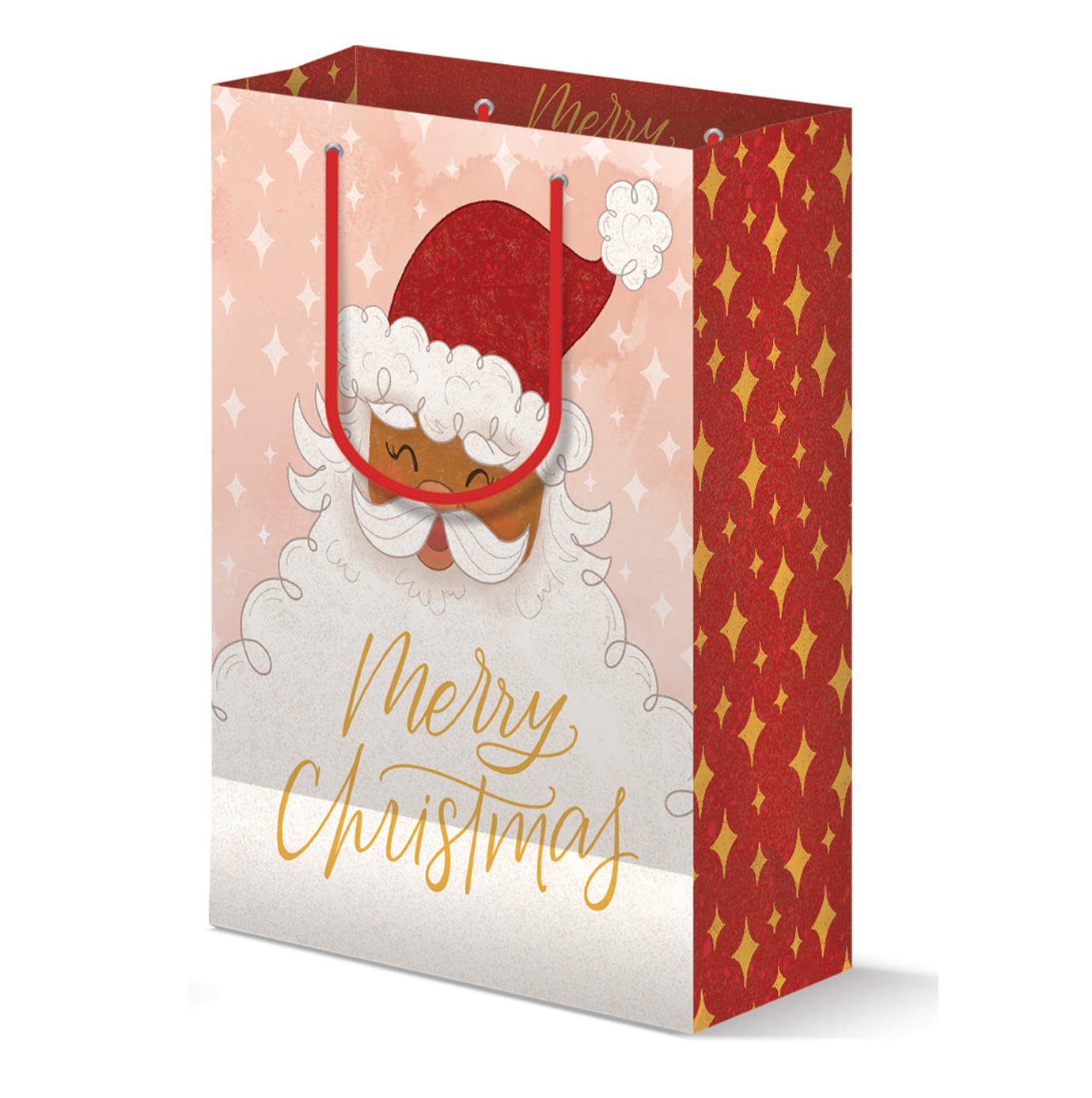 Christmas Holiday Santa Claus | Gift Bag