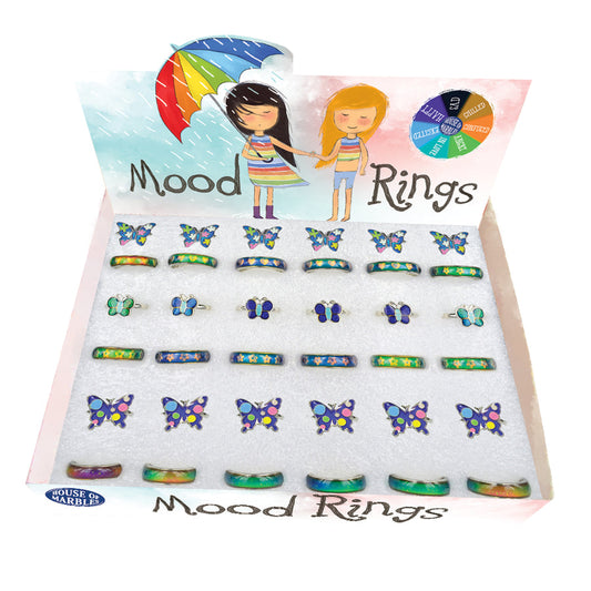 Butterfly Mood Rings