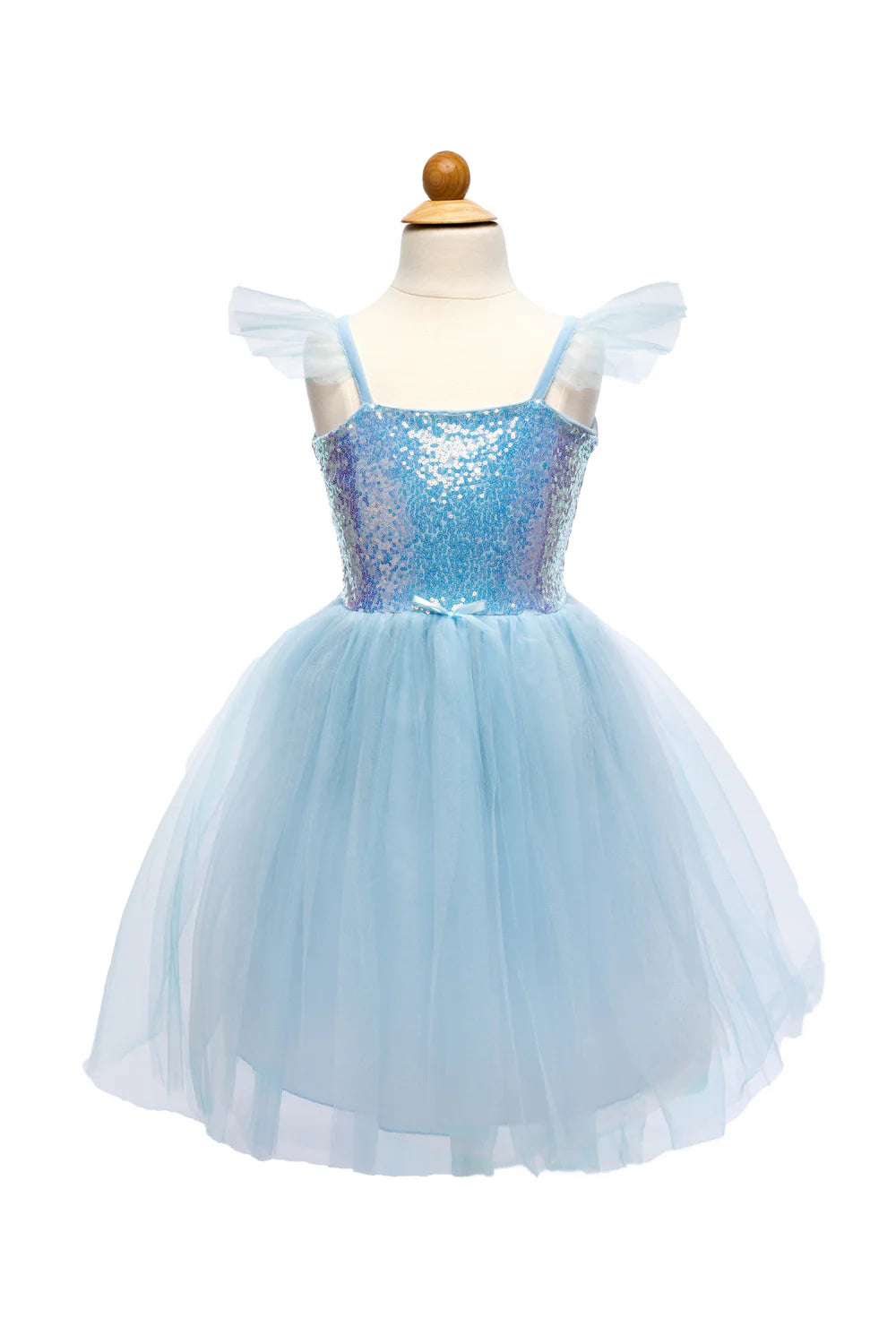 Blue Sequined Princess Dress