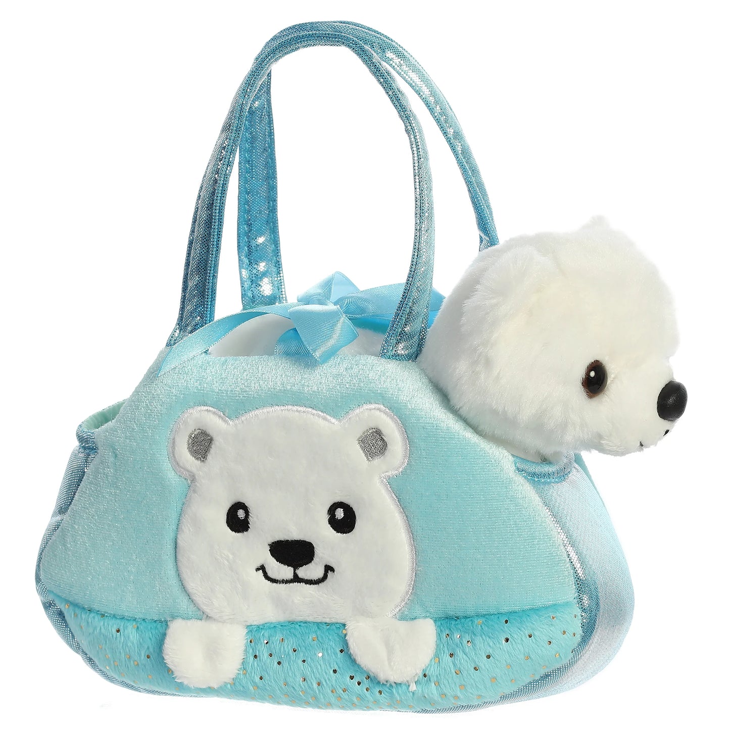 Fancy Pals 7" Peek-A-Boo Polar Bear