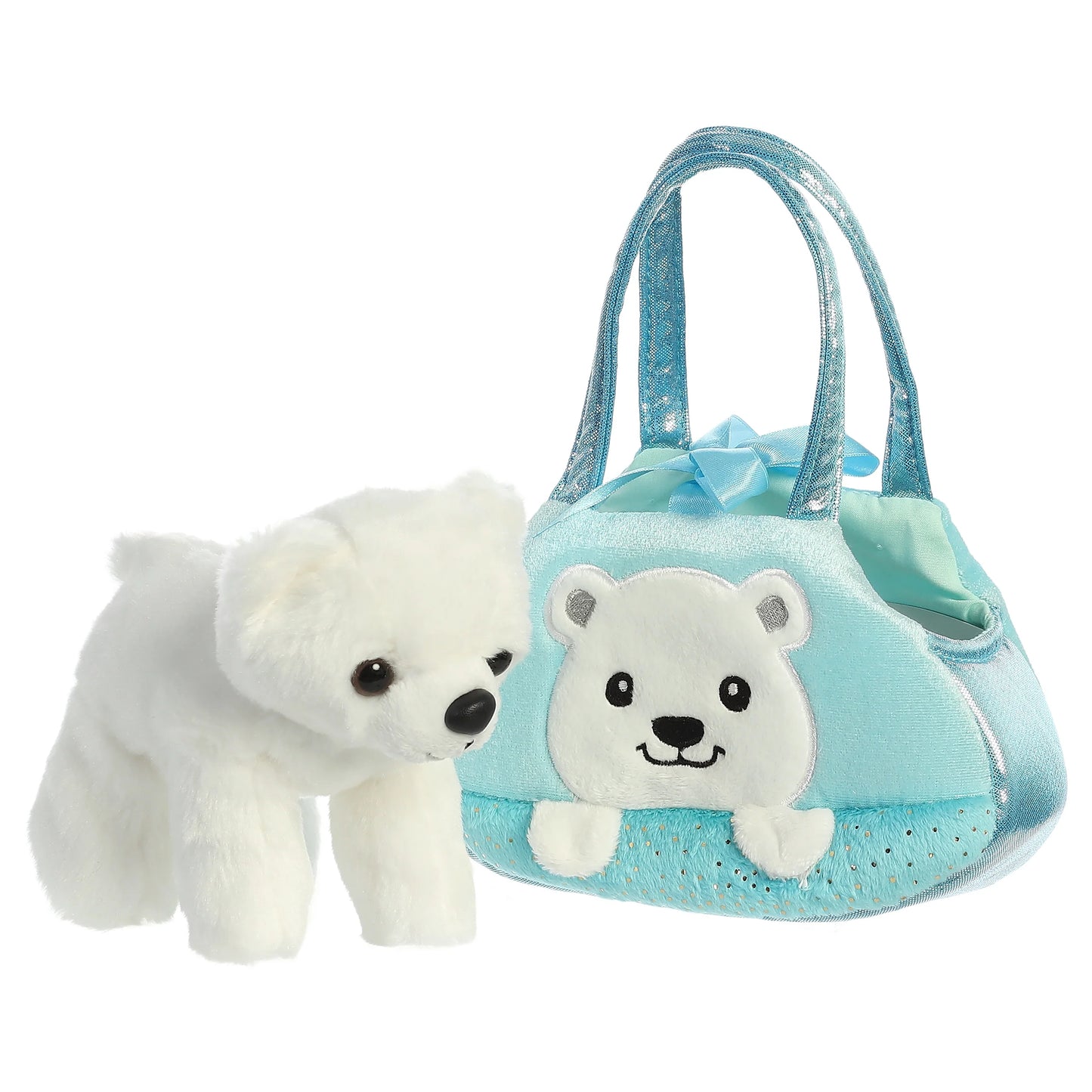 Fancy Pals 7" Peek-A-Boo Polar Bear