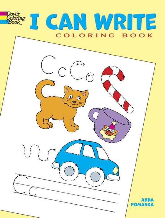 I Can Write Coloring Book
