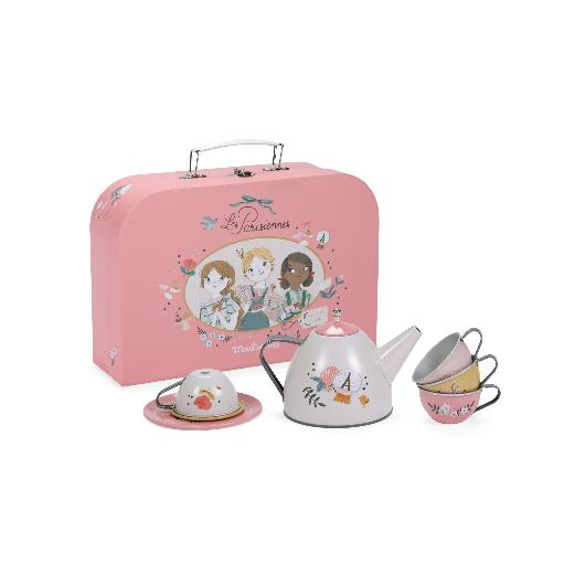 Les Parisiennes Metal Tea Set