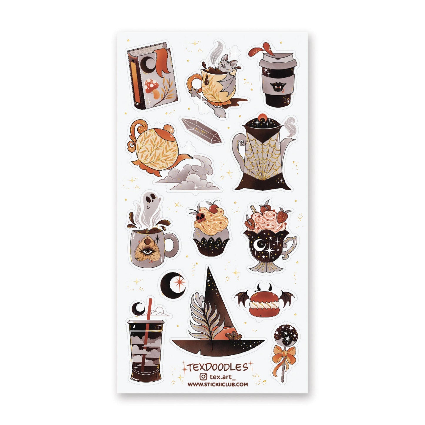 Enchanted Treats Sticker Sheet