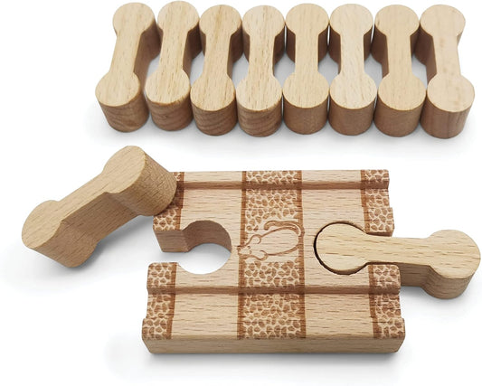 Wooden Dog Bone Track Connector Pack