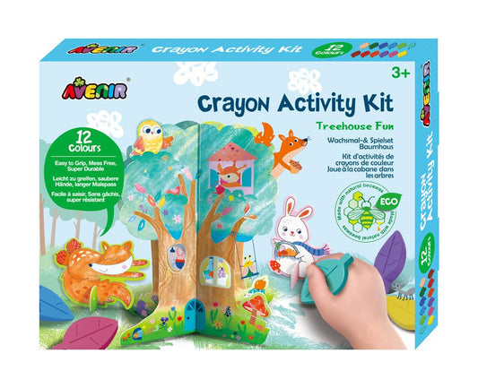 Play at Tree Dwelling Crayon Activity Kit