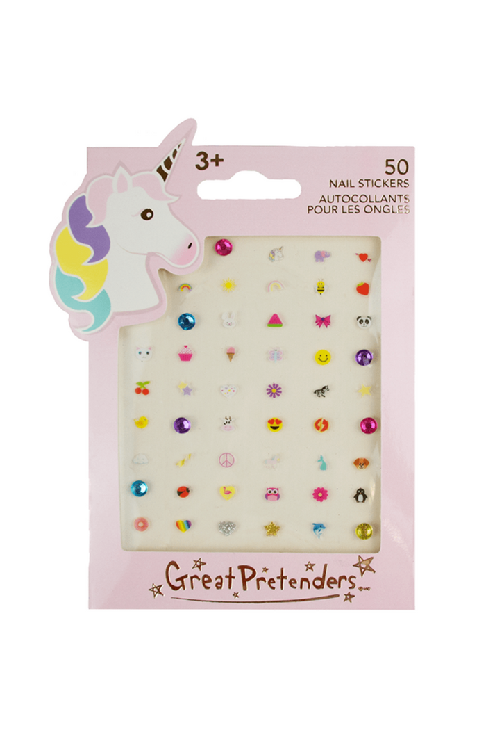 Unicorn Nail Stickers 50pc