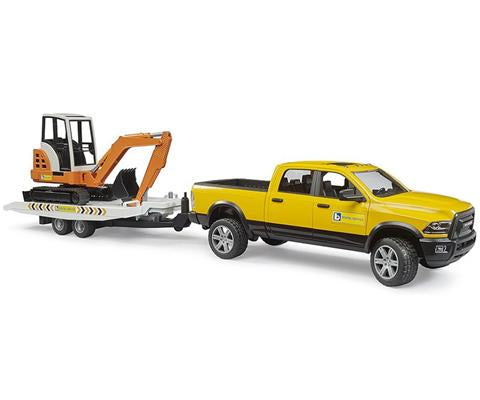 RAM Rental Service w trailer / Mini Excavator