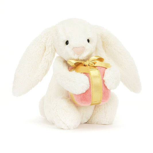 Little Bashful Bunny with Present
