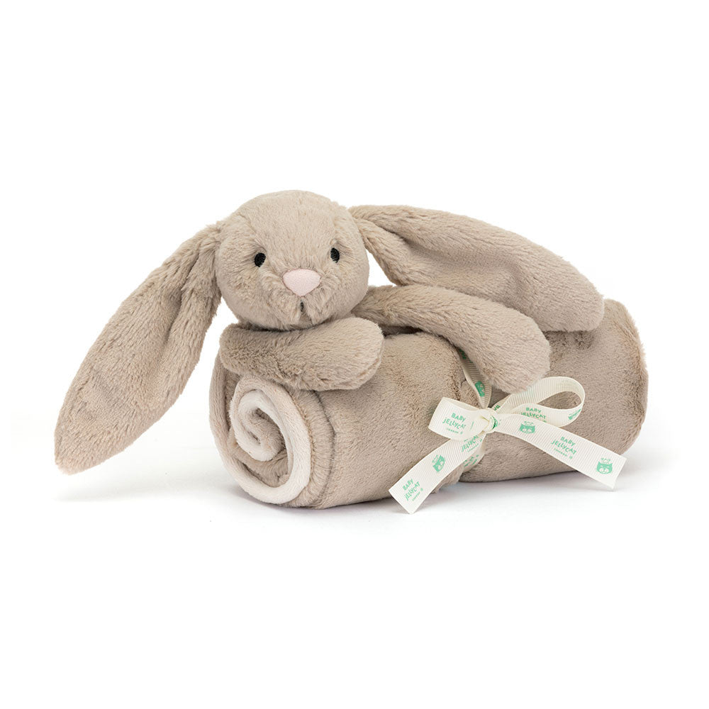 Bashful Grey Bunny Blankie