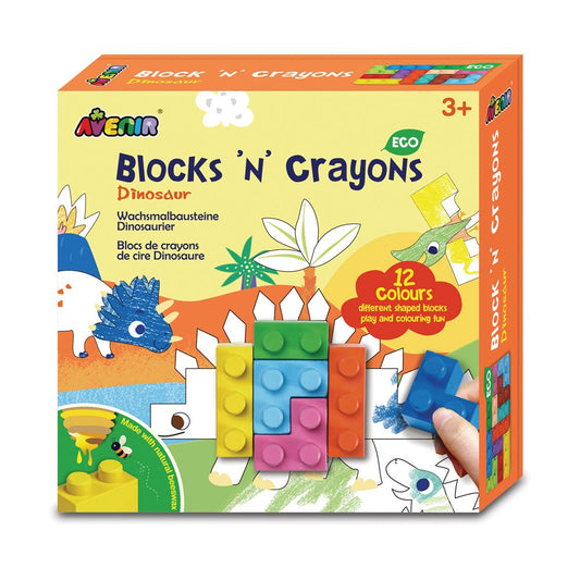 Blocks n' Crayons Dinosaur