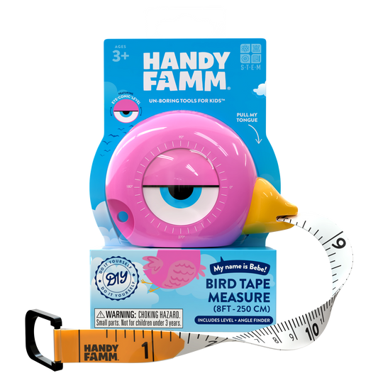 Bebe Handy Famm Pink Bird Tape Measure