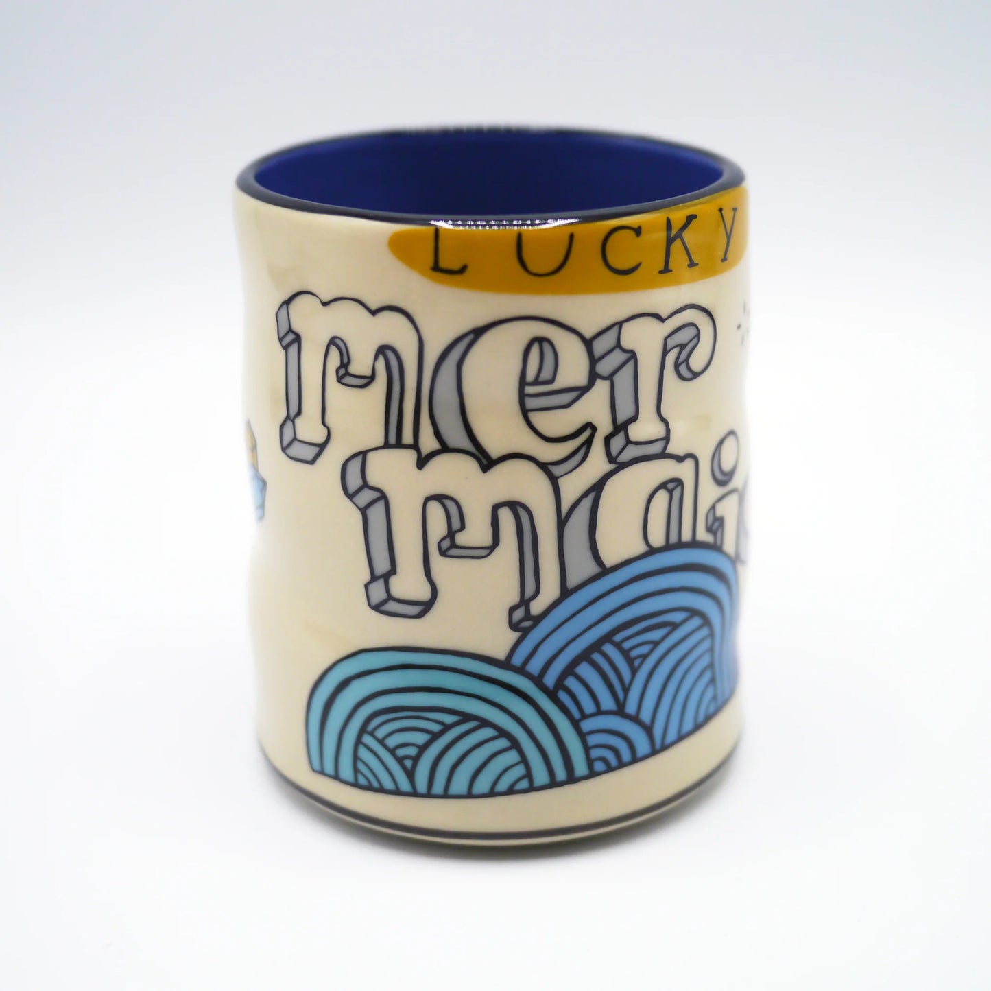 Mermaid Lucky Cup - 9oz, Large