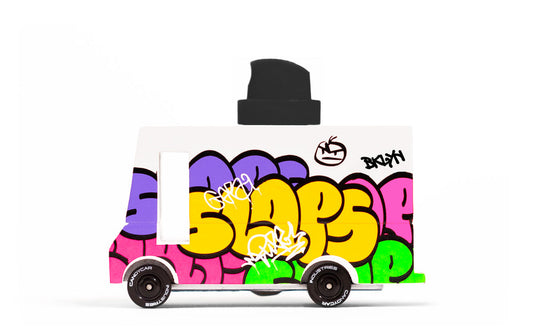 Graffiti Black Truck