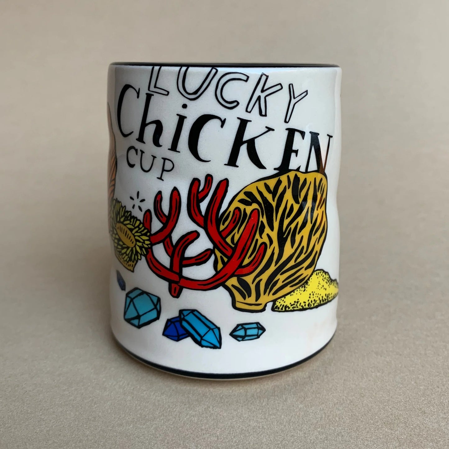Lucky Chicken Snorkeling Cup - 9oz, Large