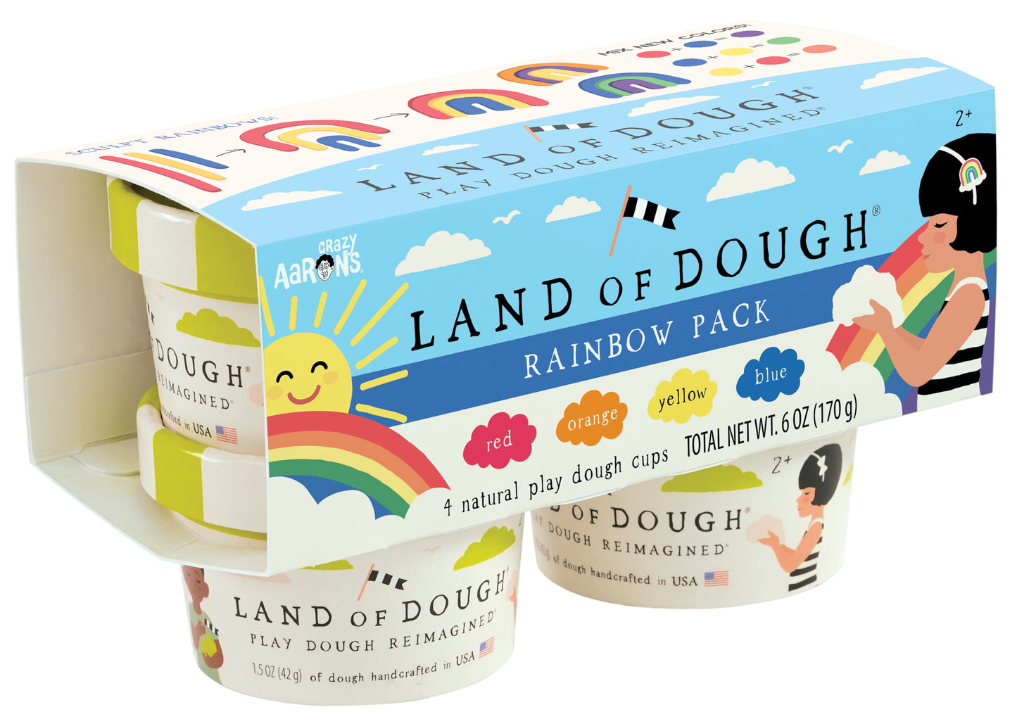 Land of Dough Mini 4 Pack