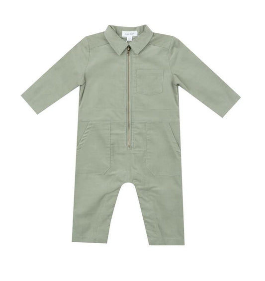 Cord Desert Sage Retro Jumpsuit