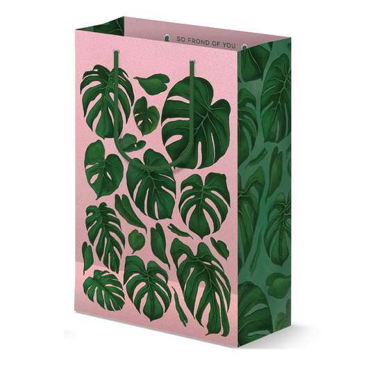 So Frond Of You Monstera Plant Frond | Luxury Gift Bag