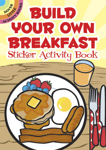 Build your own Breakfast Sticker Activity Book