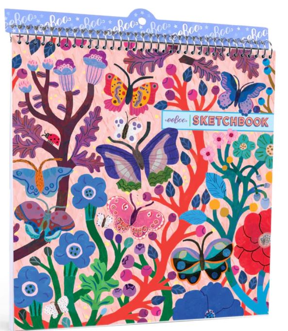 Butterflies Square Sketchbook