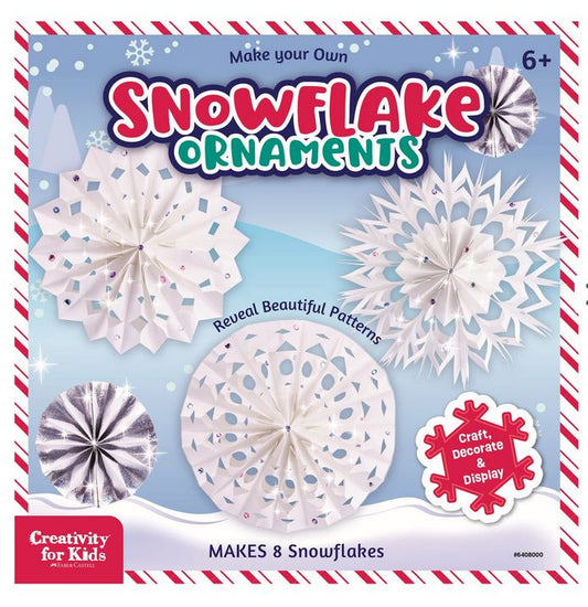 Holiday Make Your Own Snowflake Ornaments