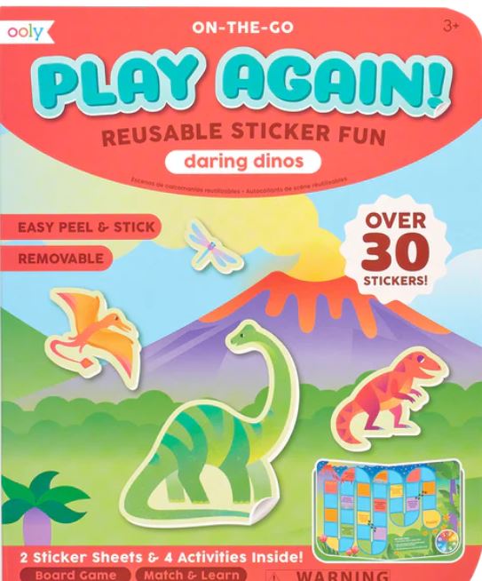 Play Again! Reusable Sticker Fun