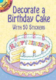 Decorate a Birthday Cake with 50 Stickers