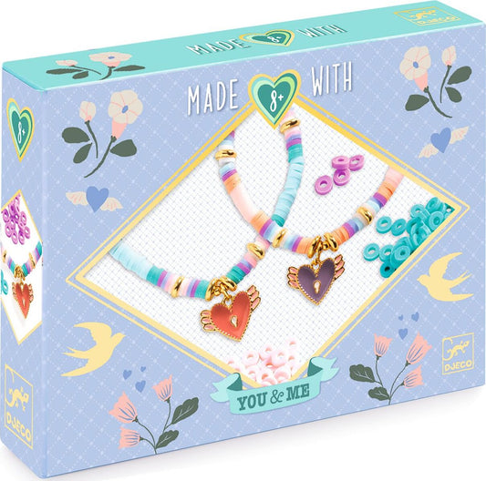 You & Me Jewelry Kit: Heart Heishi