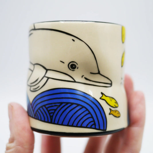 Dolphin Lucky Cup - 6oz, Medium