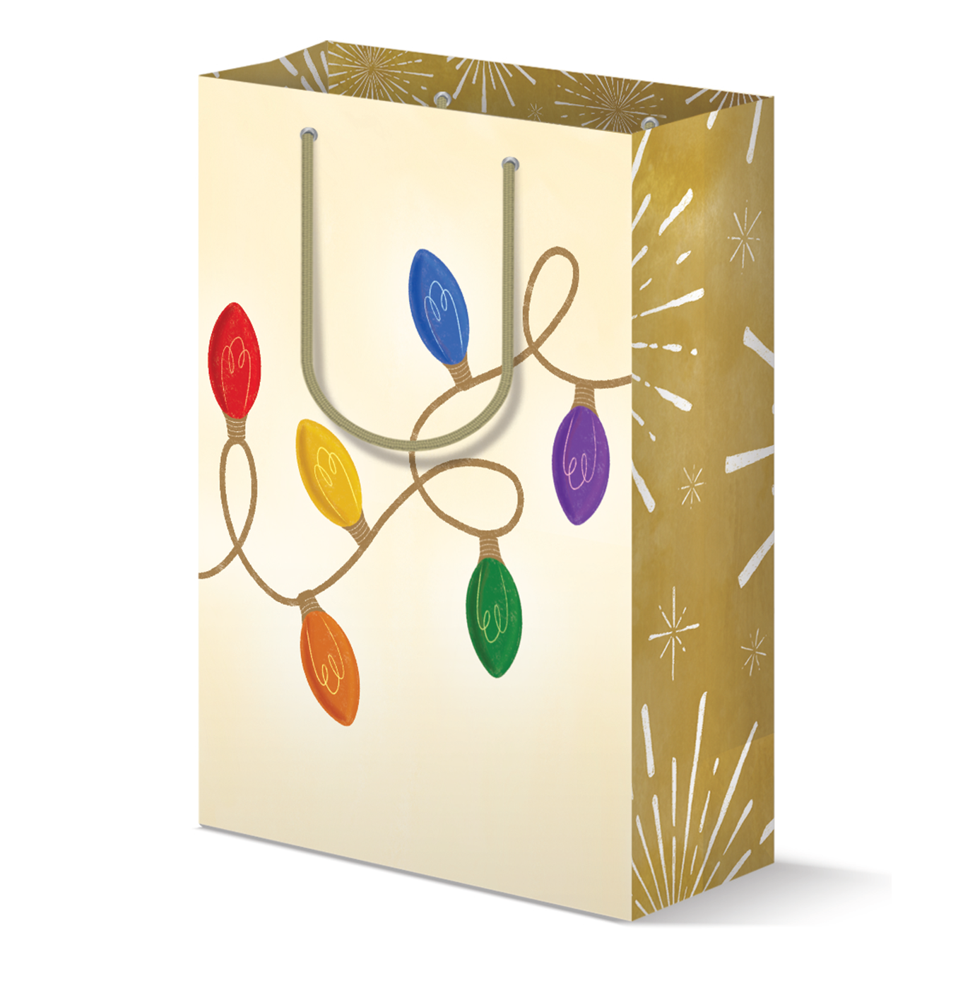 Holiday Lights Christmas Holiday Season | Luxury Gift Bag