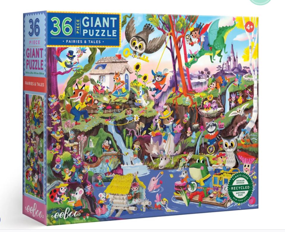 Fairies & Tales 36pc Giant Puzzle