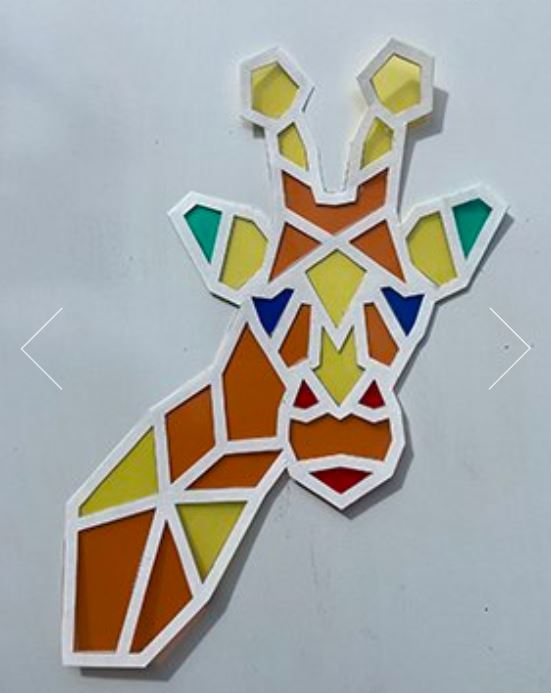 Giraffe Stained Glass Kit