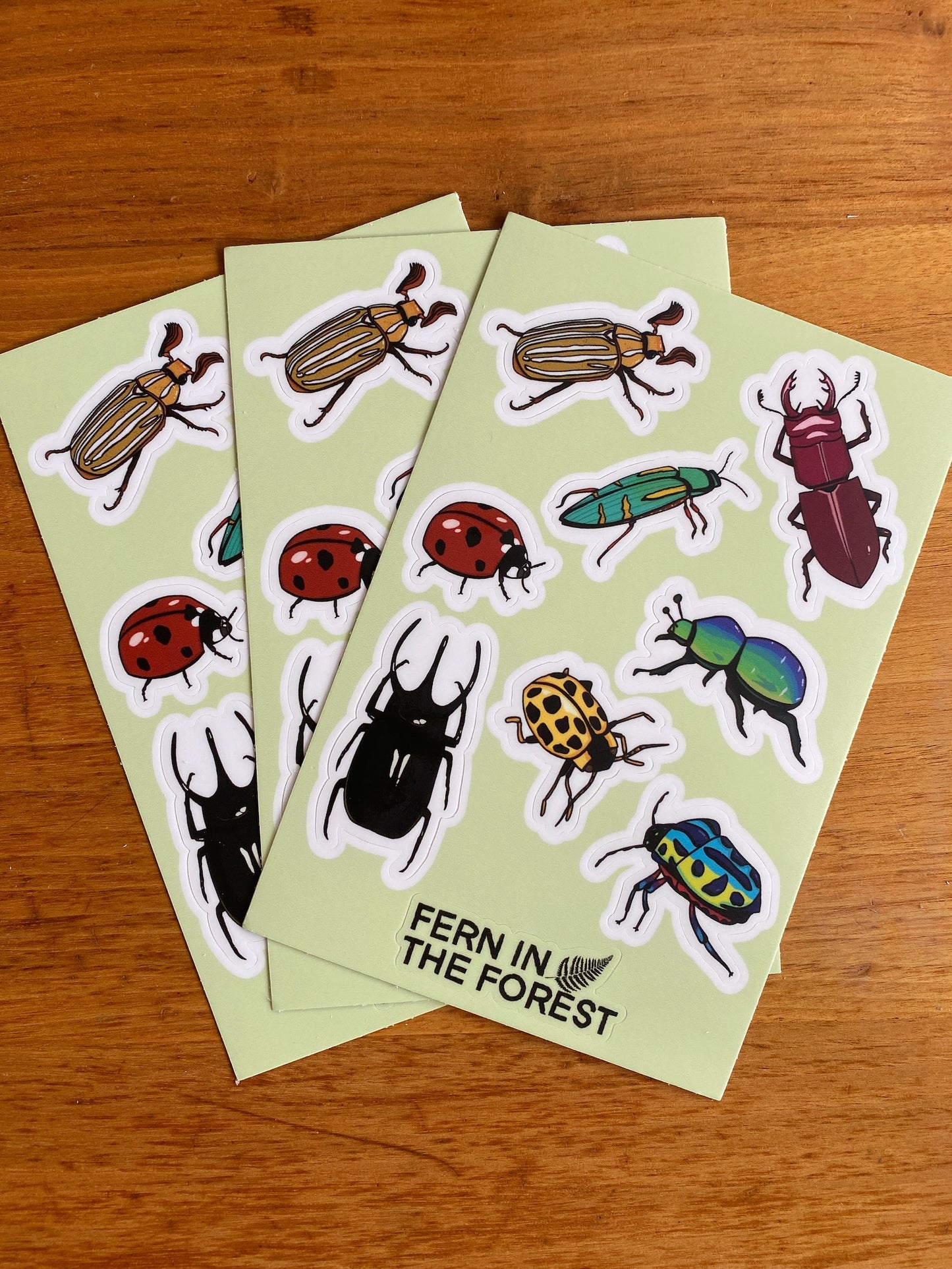 Beetle Sticker Sheet