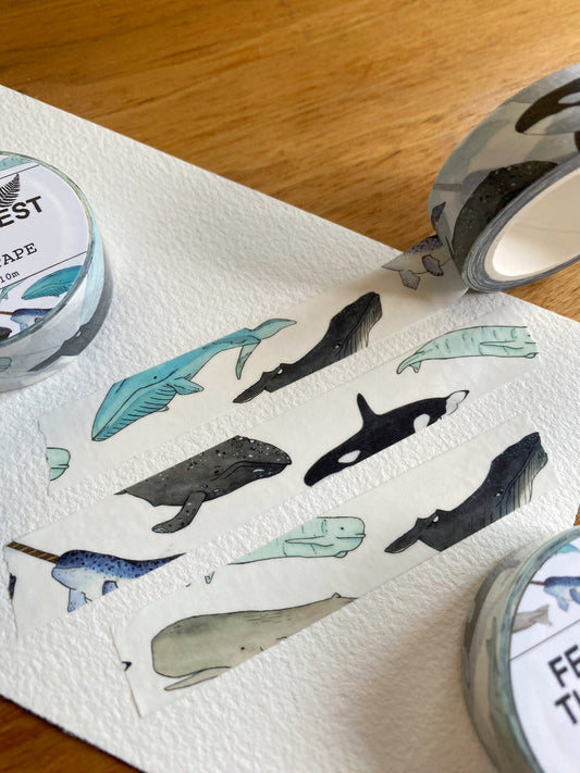 Whale Washi Tape