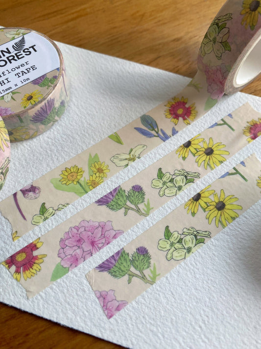 Wildflower Washi Tape