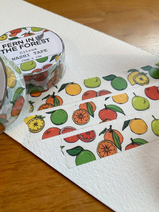 Citrus Washi Tape