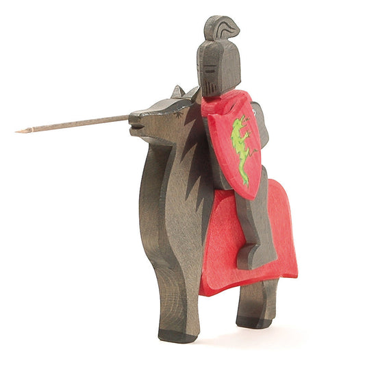 Black Knight with Horse (2 Piece Set)