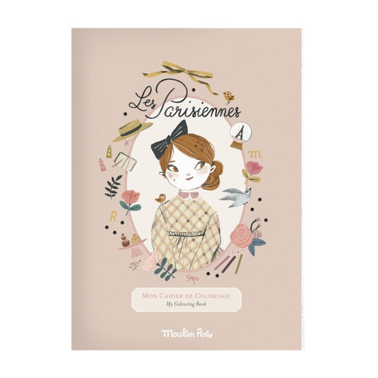 Les Parisiennes Coloring Book 36p