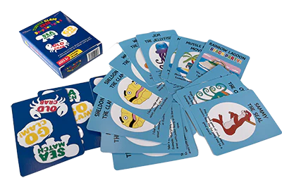 Turtle Clam Crab Card Game