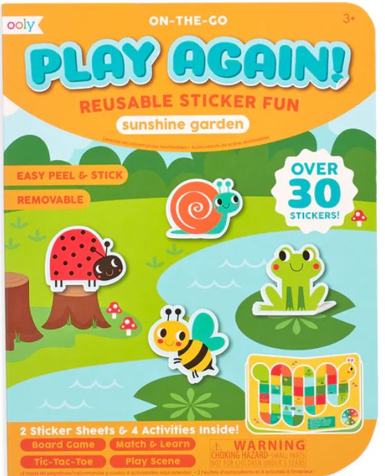 Play Again! Reusable Sticker Fun