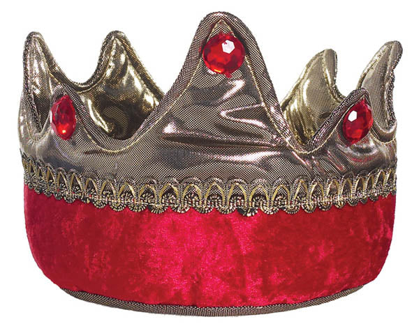 King Crown, Gold/Red