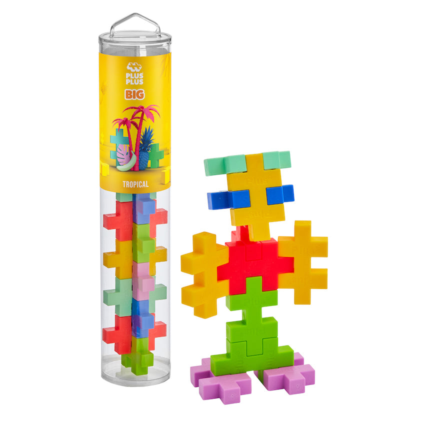 Tropical 15pc Big Building Block Tube